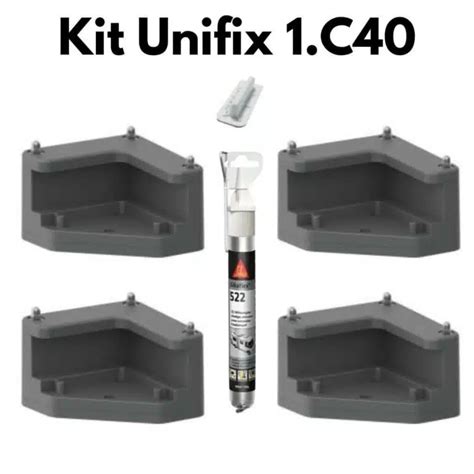 Fixation Panneau Solaire Unifix Cadre 40mm