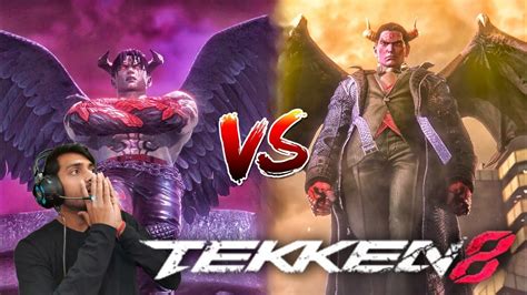 Tekken 8 Devil Jin Kazama Vs Devil Kazuya Mishima Fight Tekken 8