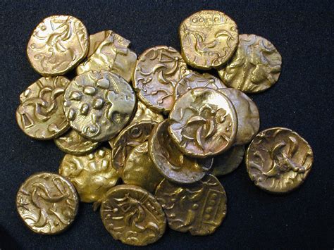 ANCIENT ART — A hoard of Iron Age coins from Beverley,...