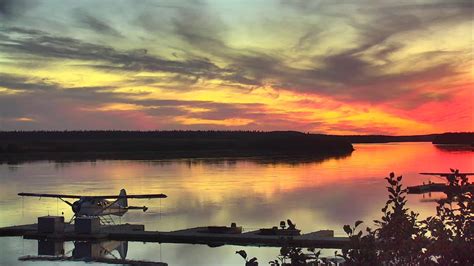 Naknek River Cam - watch sunsets live in Alaska | Explore.org