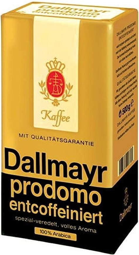 Dallmayr Decaffeinated Ground Coffee 17 6oz 500g