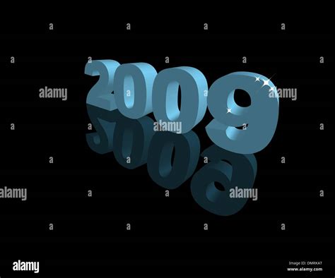 Happy New Year 2009 Stock Vector Image & Art - Alamy