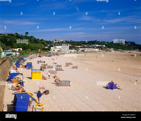 St Brelades Bay Jersey Channel Islands Stock Photo Alamy