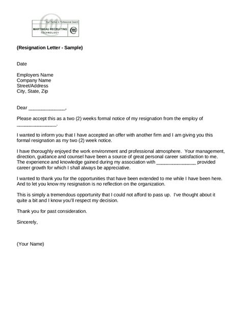 Short Resignation Letter 8 Examples Format How To Format Pdf Tips