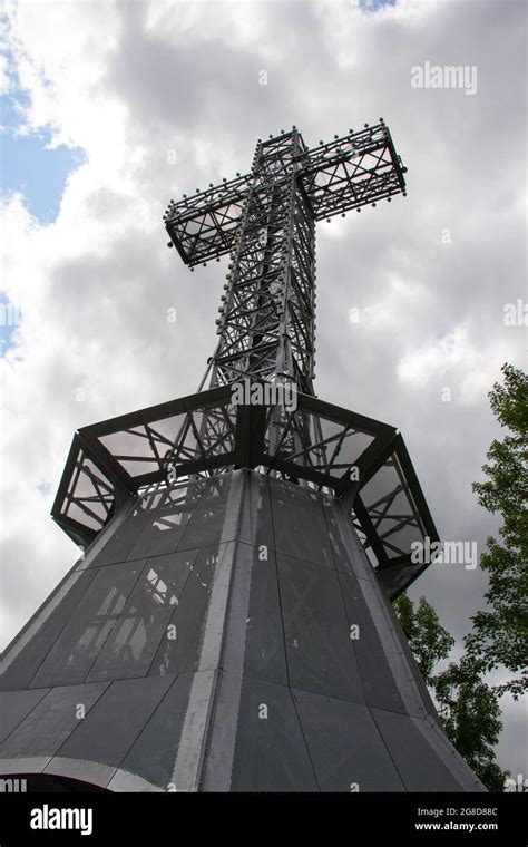 Mount Royal Cross Stock Photo - Alamy