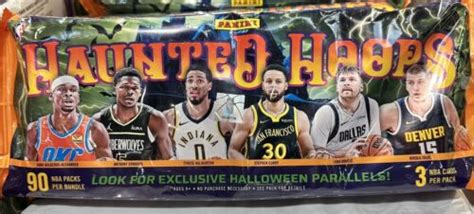 Panini Nba Haunted Hoops Packs Cards Total New Sealed