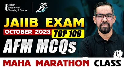 JAIIB AFM Top 100 MCQs JAIIB Exam October 2023 JAIIB AFM Marathon