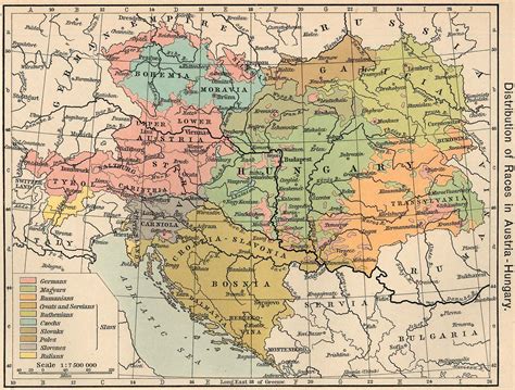 The ethnic composition of Austria-Hungary in 1914 : r/Maps