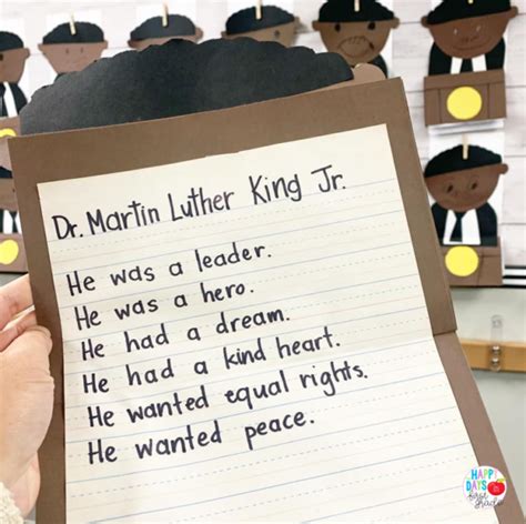 All About Martin Luther King Jr Teaching Ideas And Activities Happy