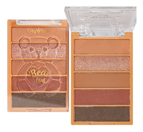 Paleta De Sombras Cores Bear Hug City Girls Lan Amento Parcelamento