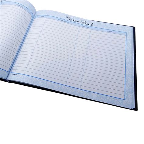 Visitors Book 80 Pages 825x6 High Qualiy Paperback Visitors Record Book 8