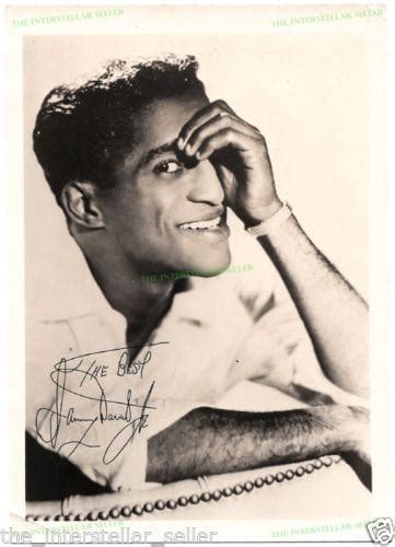 Sammy Davis Jr Smiling With One Eye Covered