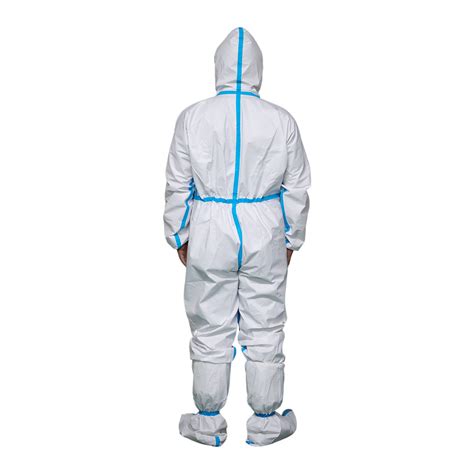 Custom Logo Disposable Personal Protective Equipment Safety Suit Type