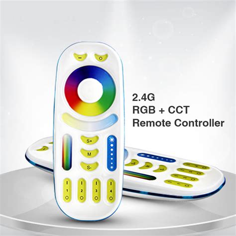 Kit Controlador Mando G Rf Dc V A En Rgb Rgbw R