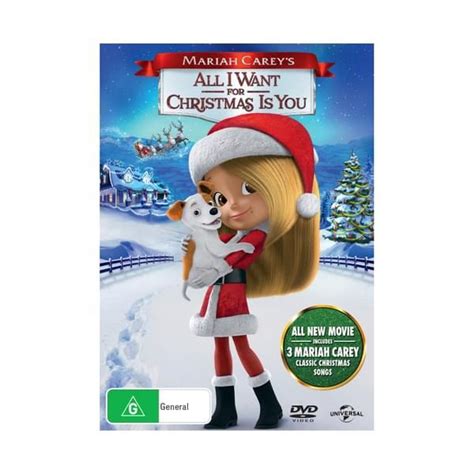 Mariah Careys All I Want For Christmas Is You Dvd Region Mariah