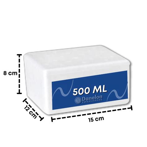 Caixa Termica De Isopor Ml Danelon Embalagens