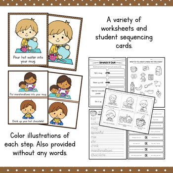 How To Make Hot Chocolate How To Writing Activity Sequencing Activity
