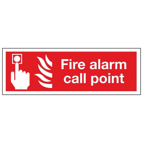 Fire Alarm Call Point Linden Signs Print