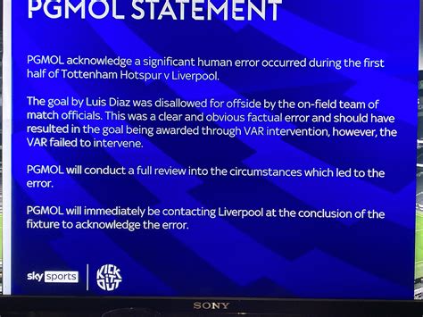 PGMOL Statement. : r/LiverpoolFC