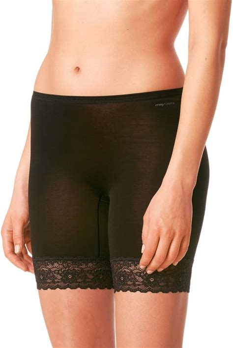 Mey Er Pack Damen Slip Mit Bein Gr E Schwarz Leggings Ohne