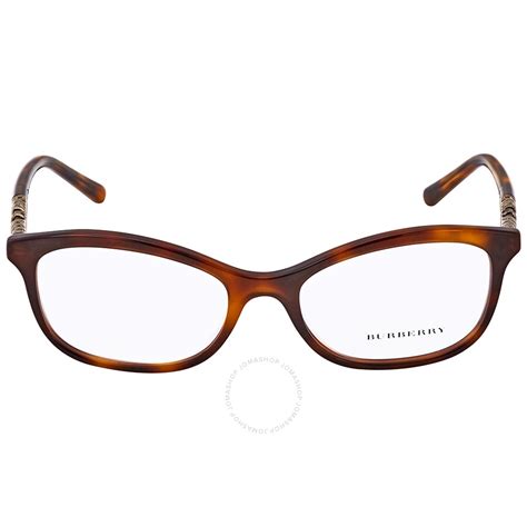 Burberry Light Havana Ladies Eyeglasses Be2231 3316 54 Burberry Sunglasses Jomashop