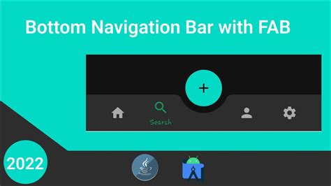 How To Make A Bottom Navigation Bar With A Floating Action Button