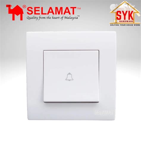 syk selamat mq  gang   door bell switch socket doorbell