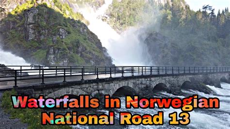 SEE THESE WATERFALLS IN NORWAY'S NATIONAL ROAD 13 - YouTube