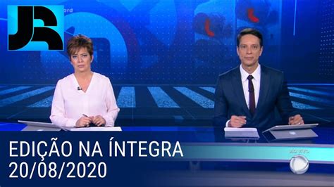 Assista Ntegra Do Jornal Da Record Youtube