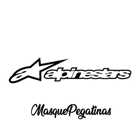 Pegatina ALPINESTARS 3 Pegatinas Sponsors Para Moto MasquePegatinas