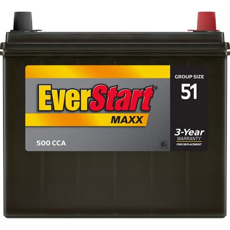 Everstart Value Lead Acid Automotive Battery Group Size 41 Off