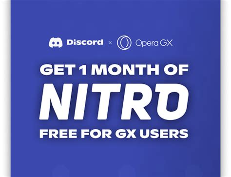 How To Get Opera Gx Discord Nitro Offer Techbriefly