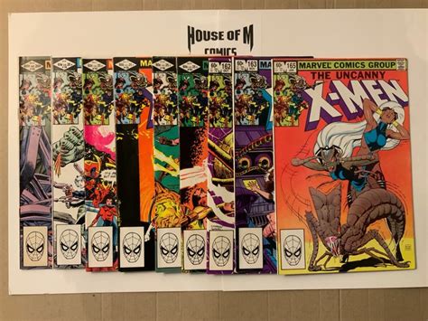 Uncanny X Men 1963 Series 155 156 157 158 159 160 161 162