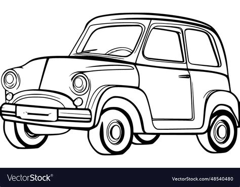 Classic car Royalty Free Vector Image - VectorStock