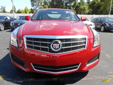 Red Obsession Tintcoat Cadillac Ats L Turbo Awd Exterior Photo