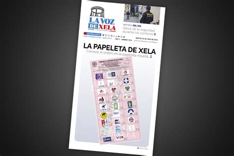 Lee El Diario Digital Del Martes De Junio La Voz De Xela