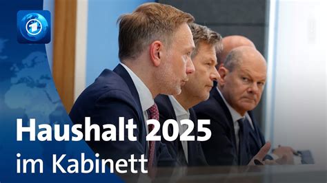 Bundesregierung beschließt Haushalt für 2025 YouTube