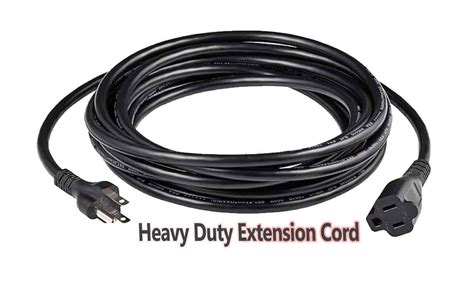 Heavy Duty Extension Cord Essential For Power Tools Electricove