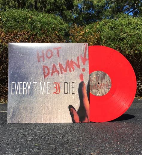 Every Time I Die Hot Damn Red Vinyl With Yellow Splatter Creep