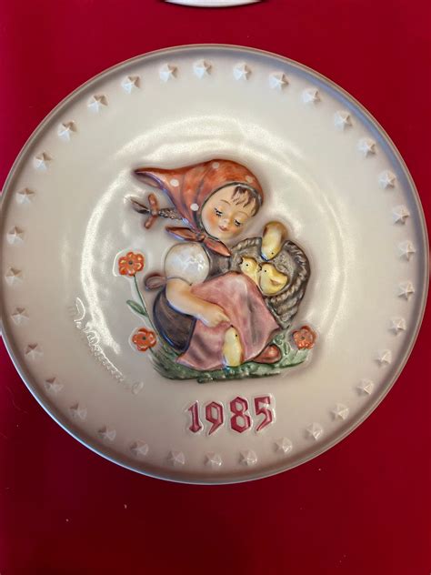 M J Hummel W Goebel Porzellanfabrik West Germany Annul Plates