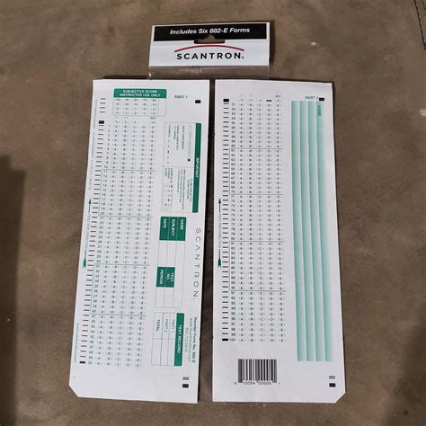 Free Scantrons Paper And Notebooks R Unt