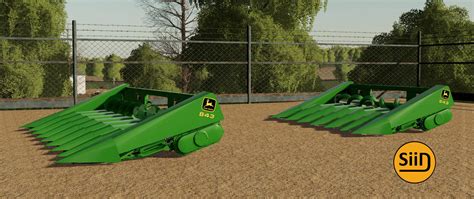 John Deere 643 843 Corn Heads V1 0 Fs19 Landwirtschafts Simulator 19 Mods Ls19 Mods