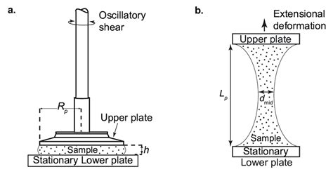 Schematic Diagrams Of Experimental Methods A The Oscillatory Shear