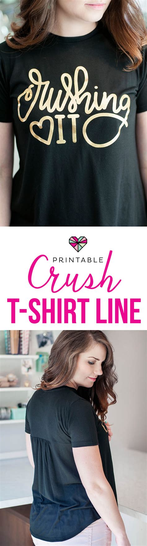 New Printable Crush T Shirt Line Printable Crush