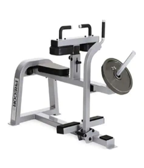 Precor Icarian Plate Loaded Seated Calf Raise Machine Pro Gym