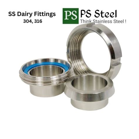 Industrial Ss Union Fittings Stainless Steel Dairy Union Fittings