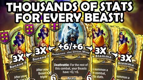 4 Golden Banana Slammas Hearthstone Battlegrounds Youtube