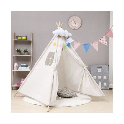 Teepee para Niños en color Blanco VOLTERETAS falabella