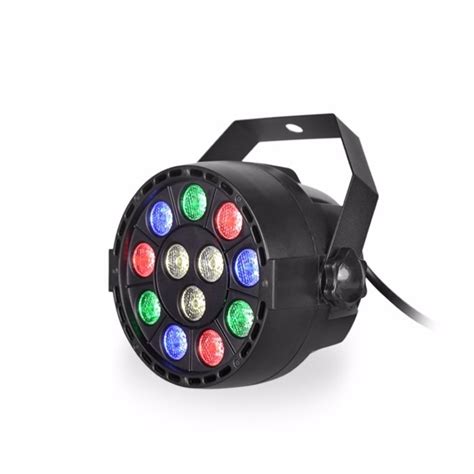 Canhao Refletor Par Leds Rgb Dmx Jogo De Luz Balada Dj Mercadolivre