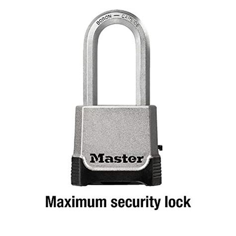 Master Lock Outdoor Combination Lock Heavy Duty Weatherproof Padlock